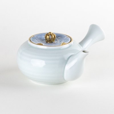 金牡丹（青）　U急須