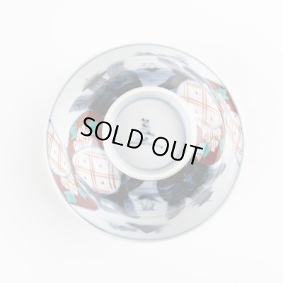 画像5: 染錦間取山水 茶碗