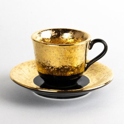 画像2: 富貴（金）　デミタス碗皿