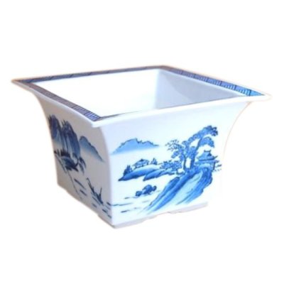 山水 角型植木鉢（大）