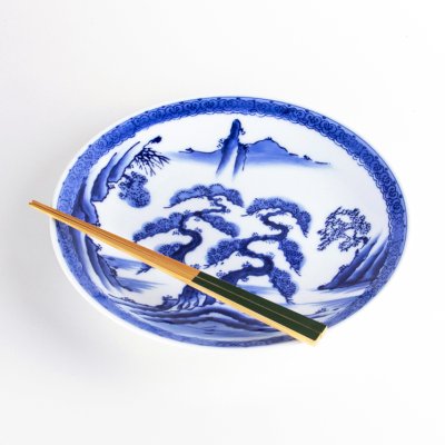 画像6: 山水　８寸平皿