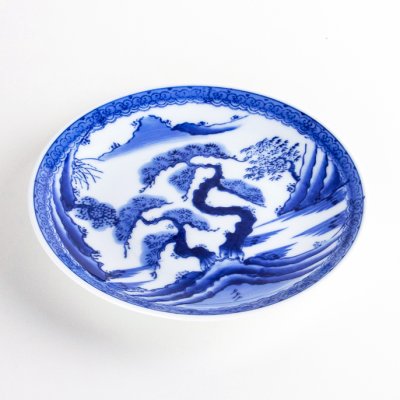 画像2: 山水　６寸平皿