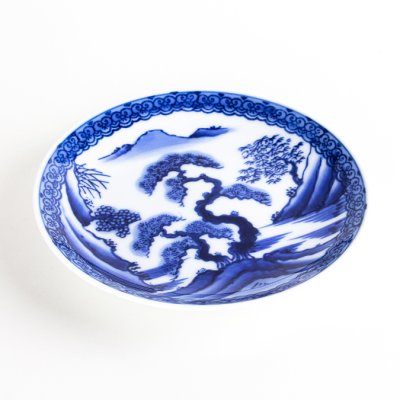 画像2: 山水　５寸平皿