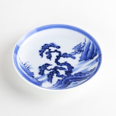 画像2: 山水　４寸平皿