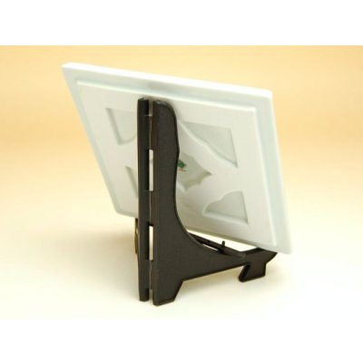 画像2: 鯉のぼり 飾り角陶板（皿立付）