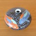 画像5: 鉄釉鯉絵 小花瓶 藤井錦彩 作