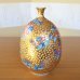 画像4: 黄金桜絵 花瓶 藤井錦彩 作 (4)
