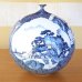画像3: 大作 染付蛸唐草 間取山水絵 大壷 藤井錦彩 作 (3)