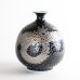 画像2: 鉄釉龍絵 小花瓶 藤井錦彩 作 (2)