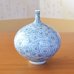 画像2: 染付蛸唐草 小壷 中尾 龍純 作 (2)