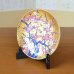 画像2: 金彩梅 飾り皿 皿立付き 金龍窯 作 (2)