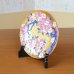 画像2: 金彩桜 飾り皿 皿立付き 金龍窯 作 (2)