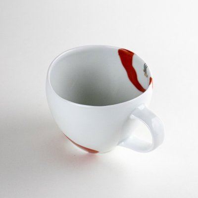 画像3: 【名入れ・名前入り】思い花 (赤)マグカップ