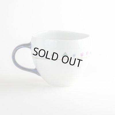 画像2: 【名入れ・名前入り】風の森（青） マグカップ