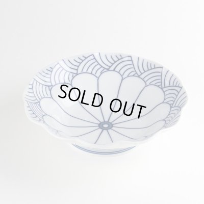 画像5: 菊割青海波 15ｃｍ深皿