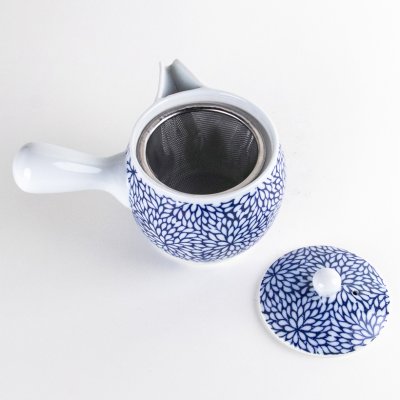 画像6: 菊華ブルー　軽々U急須