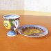 画像3: 染錦向日葵（ひまわり） コーヒー碗皿 笠原虹彩 作 (3)