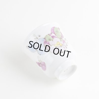 画像5: 【名入れ・名前入り】花六瓢（青）湯呑