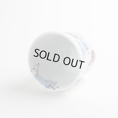 画像6: 【名入れ・名前入り】花六瓢（青）湯呑