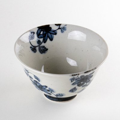 画像2: （新）彩花唐草 （青）茶碗
