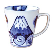 富士山（青）　新マグカップ