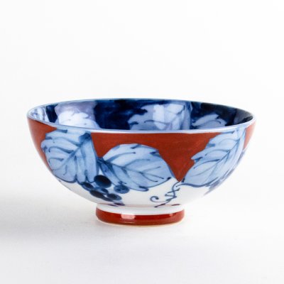 画像2: 渕濃ぶどう（赤）　茶碗