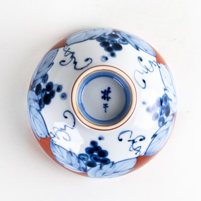 画像4: 渕濃ぶどう（赤）　茶碗