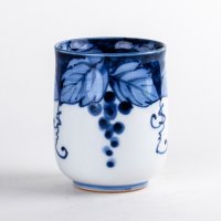 渕濃ぶどう（青）　湯呑