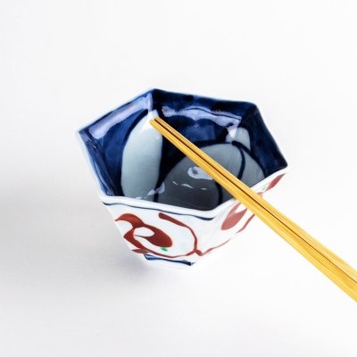 画像6: 赤絵うさぎ　小付