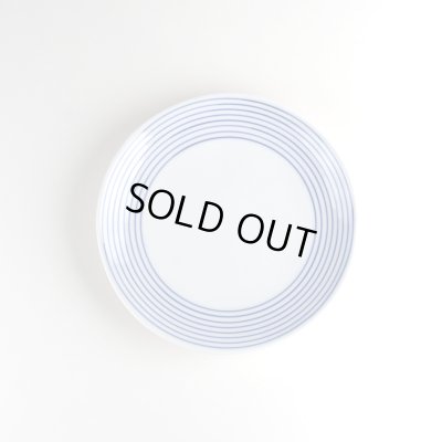 画像2: 二彩千筋 ５寸皿（１枚）