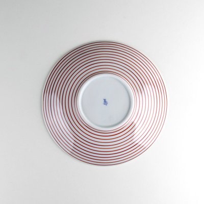 画像4: 二彩千筋 5寸皿(1枚)