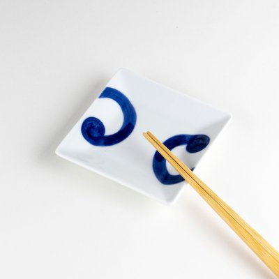 画像4: うず紋 正角小皿