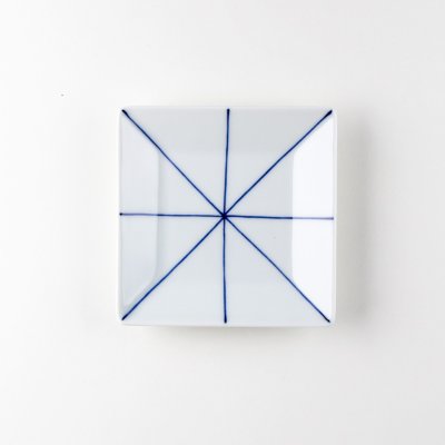 画像2: ライン 正角小皿