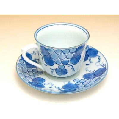 画像3: 青華ぶどう コーヒー碗皿