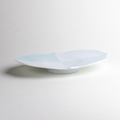 画像3: 市松青磁 花型皿
