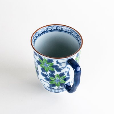 画像4: 白鉄仙（緑）　マグカップ