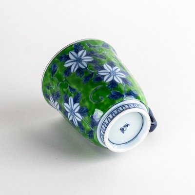 画像5: 濃鉄仙（緑）　マグカップ