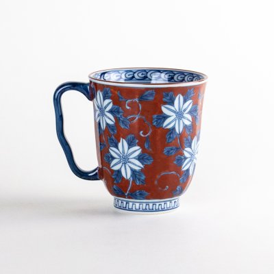 画像2: 濃鉄仙（赤）　マグカップ