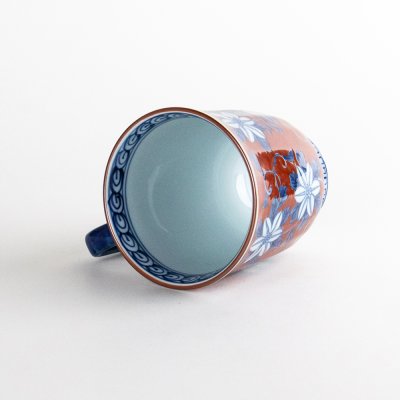 画像6: 濃鉄仙（赤）　マグカップ