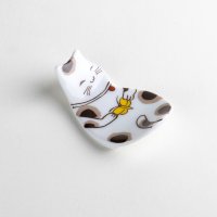 眠りネコ（蝶）　箸置