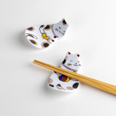 画像4: 眠りネコ（蝶）　箸置