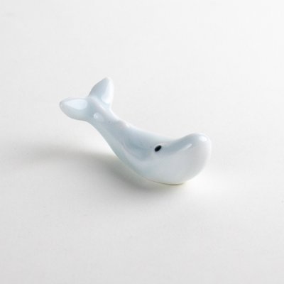 画像2: くじら（青白磁）　箸置