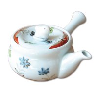 色彩小花うさぎ　Ｕ急須