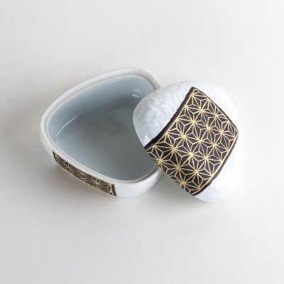 画像3: おにぎり（麻の葉）　蓋物