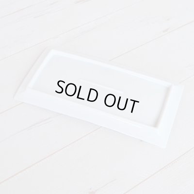 画像4: 陶切子(白) 長角皿