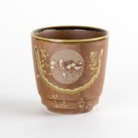 香澄（茶）　特大湯呑