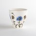 画像4: ちぢれ花（青）　マグカップ (4)