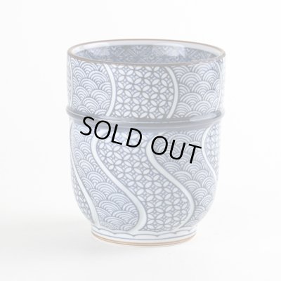 地紋織り （特大）湯呑