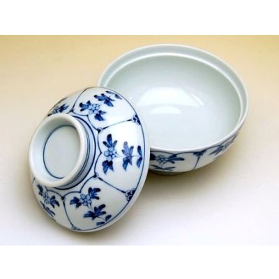 画像3: 割草花 蓋付多用碗