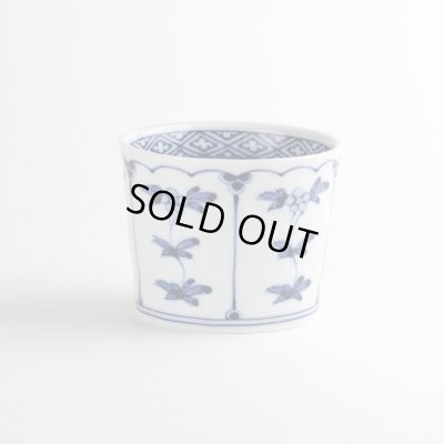 割草花 そば猪口